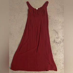 Old Navy | red empire waist sundress